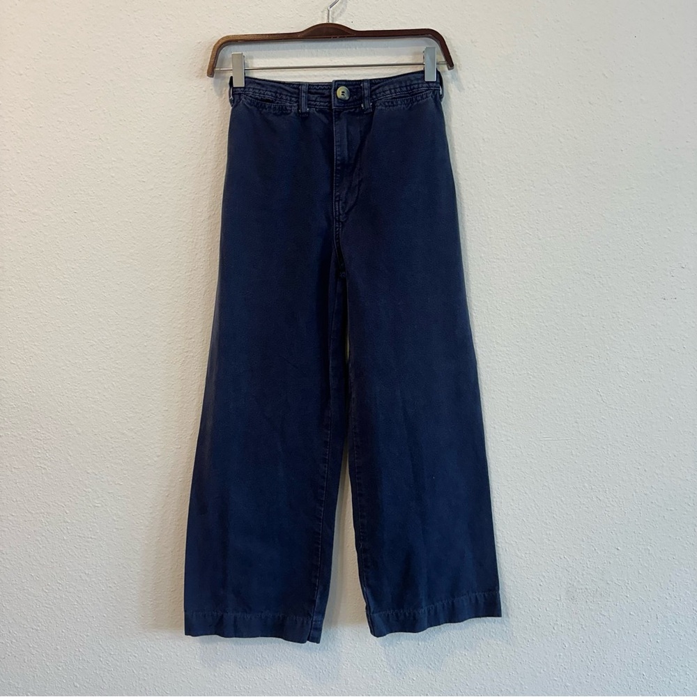 Free People Crop Wide Leg Chino Pants 392